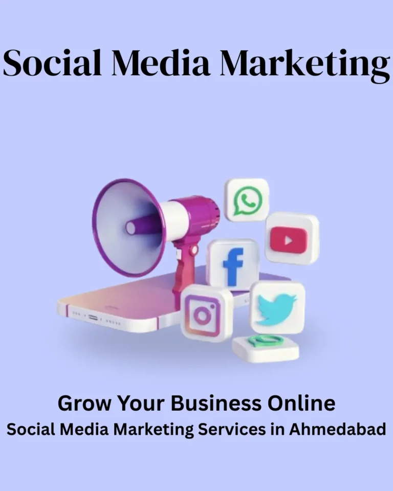 Social media marketing post design for business growth in Ahmedabad